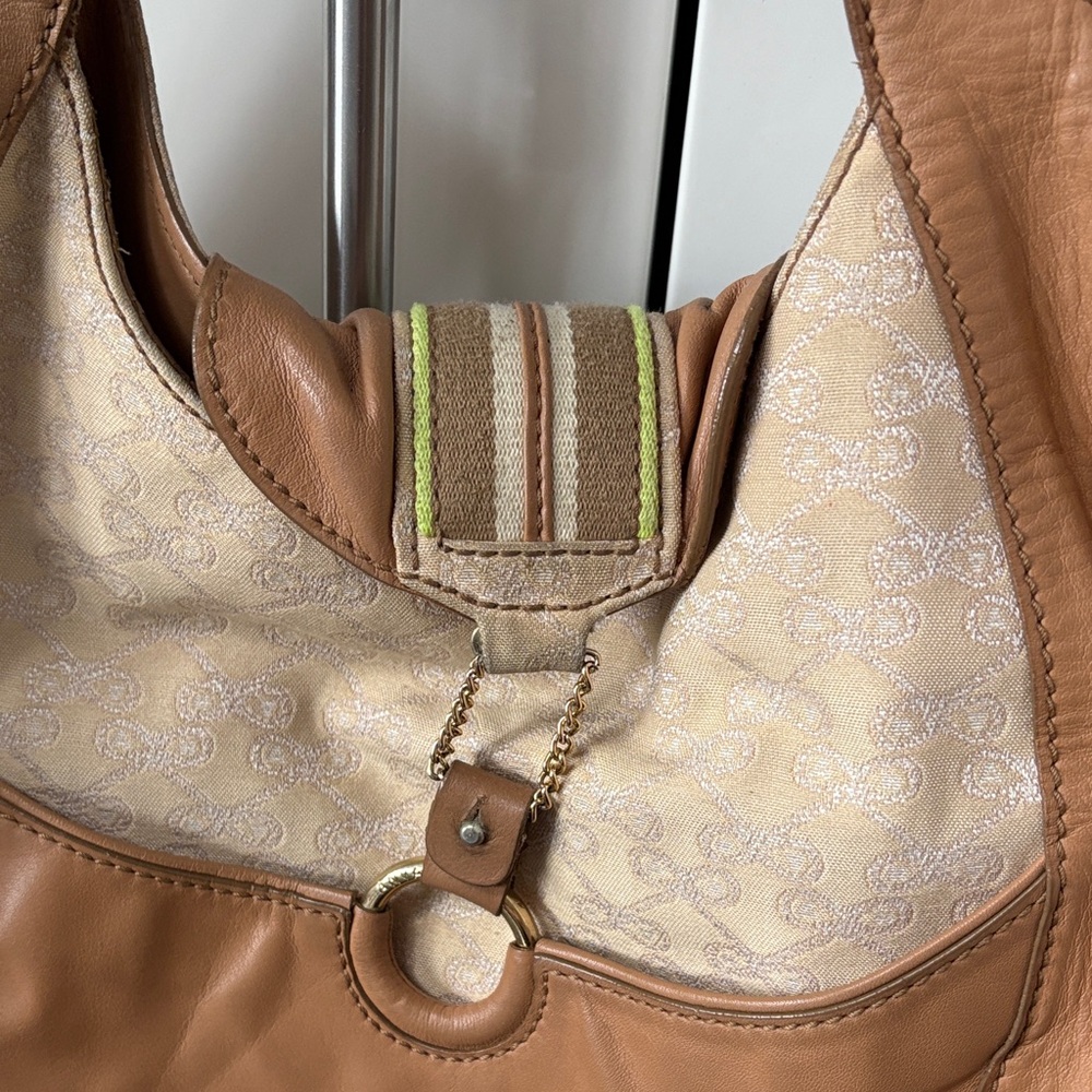Anya Hindmarch Leather Shoulder Bag Made In Italy Gucci like - Picture 3 of 12